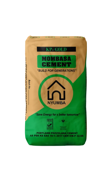 KP-GOLD Portland Pozzolona Cement (PPC) CEM II/B-P 32.5R — buy online in Kenya